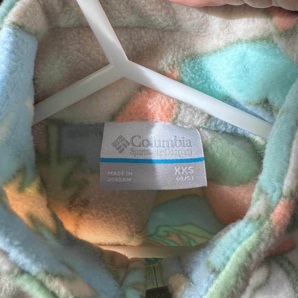 Columbia Multicolor Fleece Jacket - Picture 3 of 3